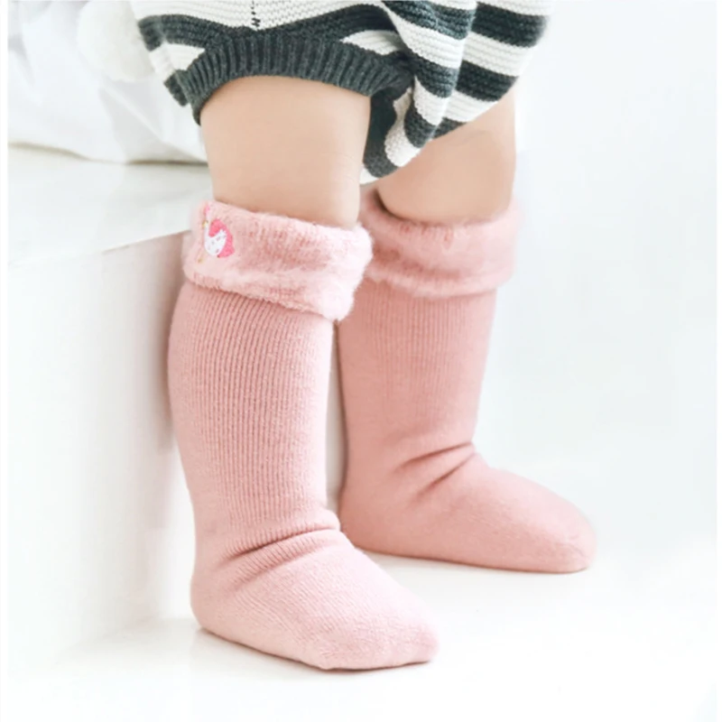 Гольфы для малышей Зимние гольфы новорожденных девочек и мальчиков детские