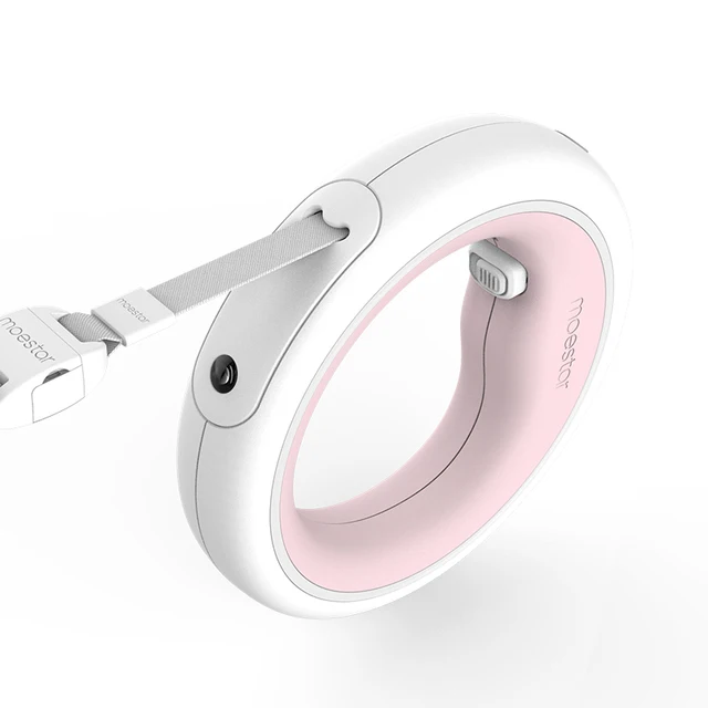 

Xiaomi Youpin Moestar Dog Retractable Leash Ring Led Lighting Flexible Pet Collar Puppy Traction Leash 2.6m Pet Leash