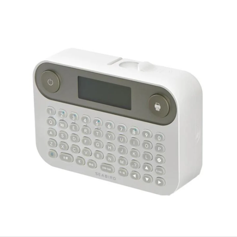 Карманный миниатюрный портативный Bluetooth принтер для этикеток SEABIRD термопринтер
