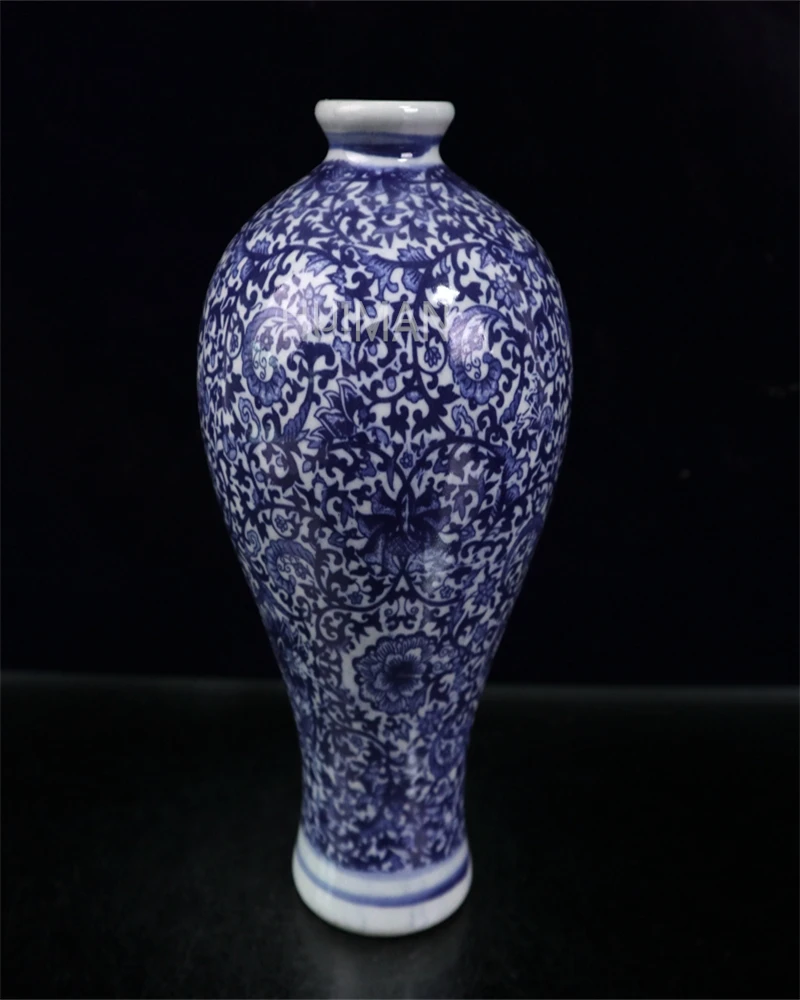 

Готовая фарфоровая Ручная роспись, ваза для цветов, ремесла, украшение для дома, Китай #30