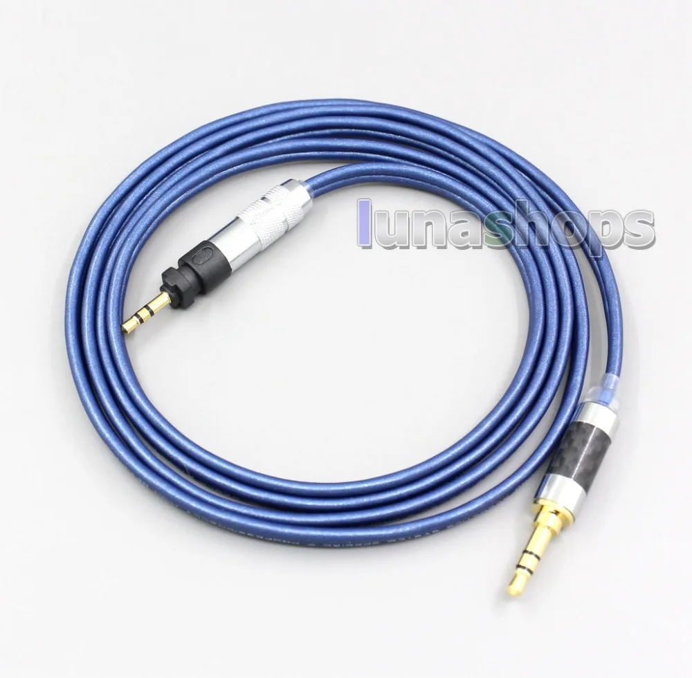 LN006819 XLR Высокое разрешение 99% чисто Серебристые наушники кабель для Shure SRH840 SRH940