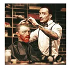 Полноформатная Алмазная Живопись Ван Гога Сальвадор Дали, искусство парикмахера, квадратнаякруглая Алмазная вышивка, мозаика, домашний декор