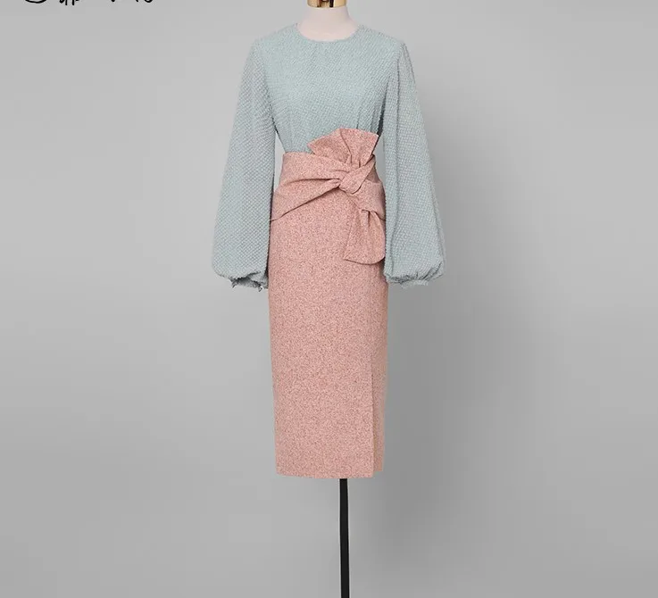 Office Lady 2 Pcs Set Women Skirt Sets Work Women's Korean Two Piece Conjunto Feminino Ensemble Femme Survetement | Женская одежда