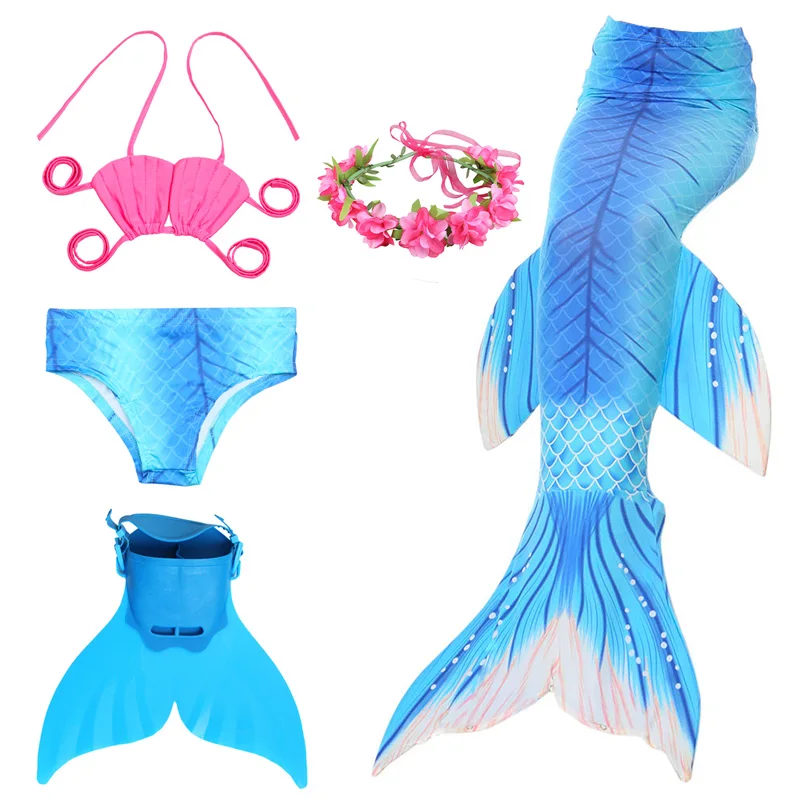 Детский костюм Русалочки для косплея 5 шт.|Костюмы девочек| |