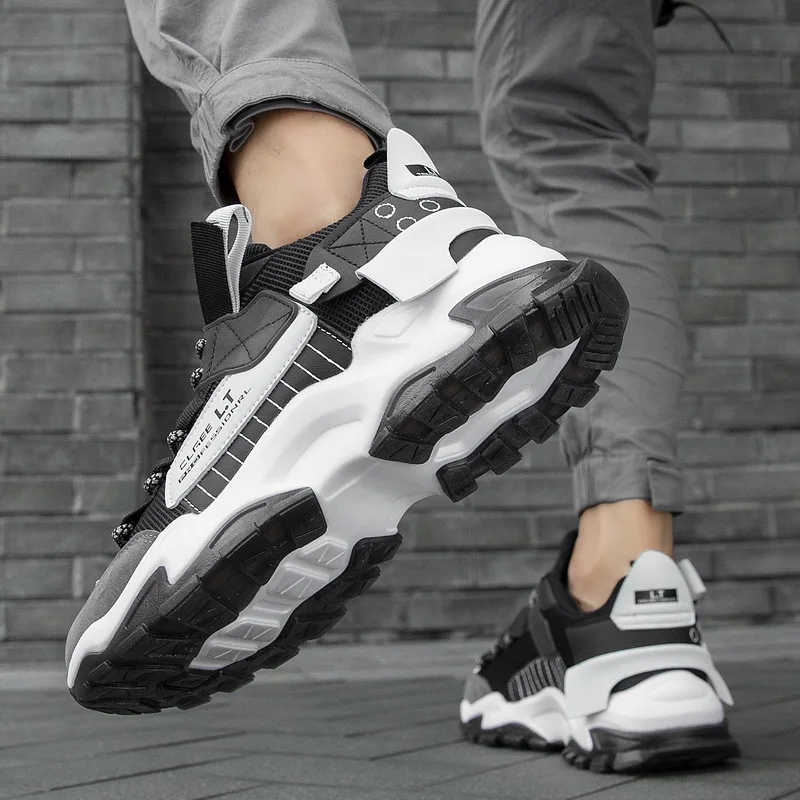 

Spring Men's Sneakers Breathable Casual Shoes High Quality Tenis Shoes Outdoor Trendy Wear-resistant Men Shoes Zapatillas Hombre