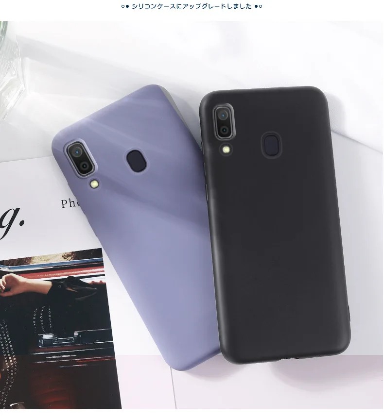 100 шт. для samsung A10 20 30 40 50 60 70 силиконовый чехол A20E жидкий силикон мягкий чехол M10 20 корпус для мобильного телефона, все включено M30