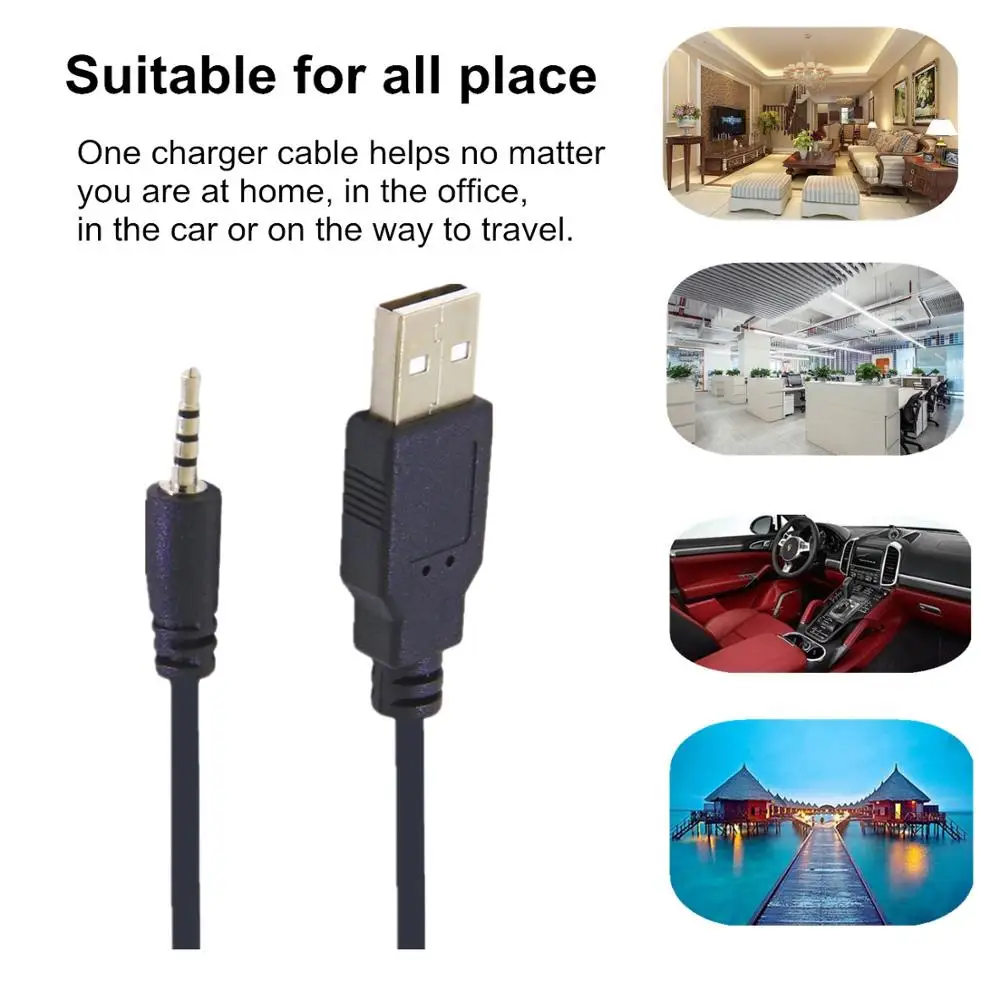 Кабель зарядного устройства USB 2 5 мм для наушников JBL Synchros E40BT/E50BT/J56BT|Кабели
