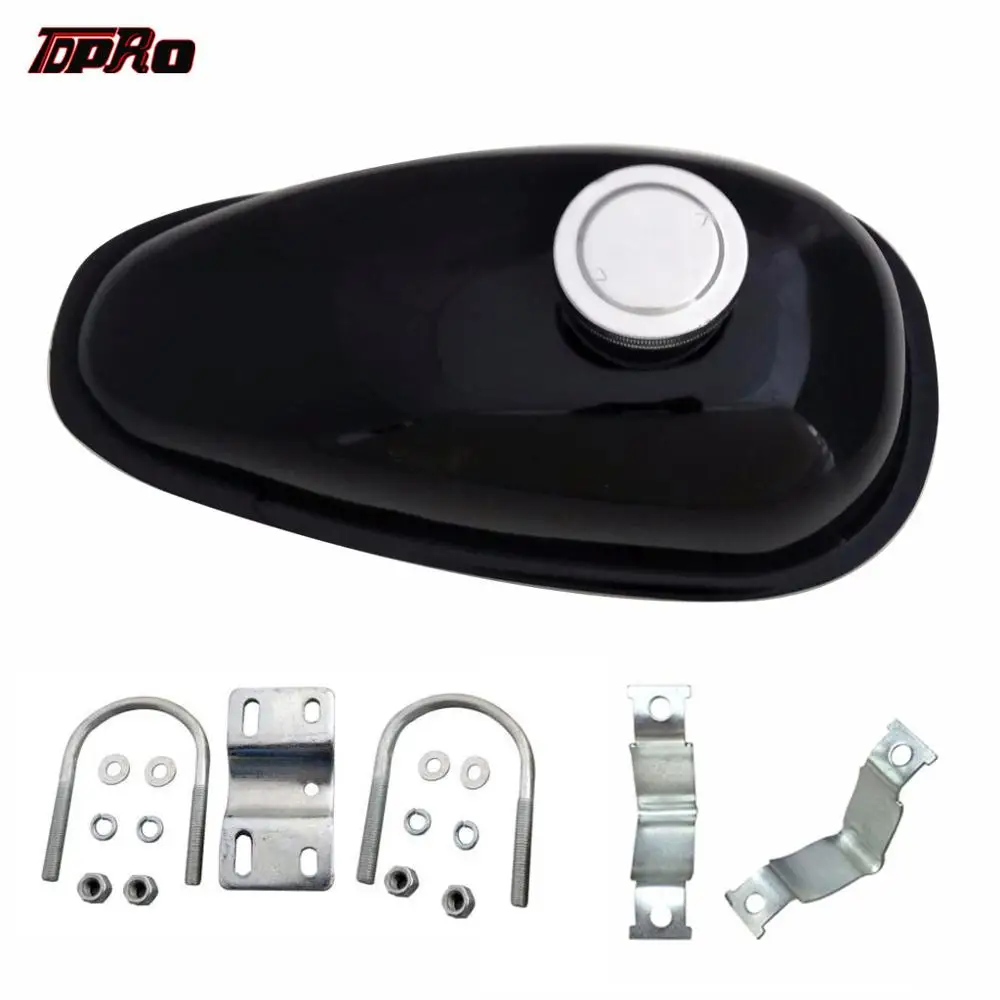 TDPRO 49cc 80cc мотор велосипед 2л бензиновый газ топливный бак Petocok крышка для чоппера