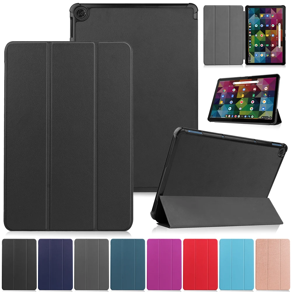 Для Lenovo chromebook duet чехол Funda Smart Auto Sleep/Wake чехол-портмоне с откидной крышкой Folio для