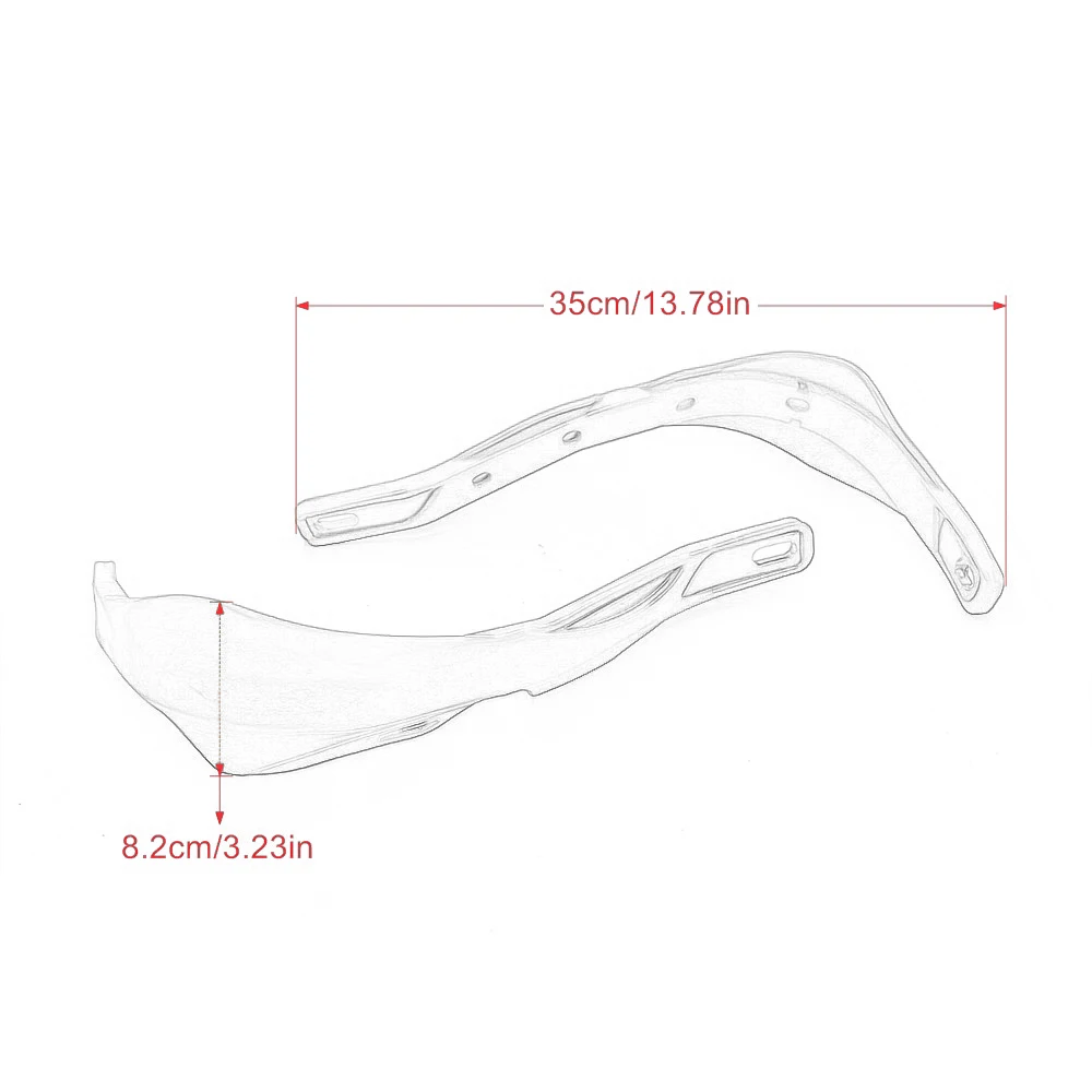 Защита для рук мотоцикла защитная накладка на руль BMW HONDA YAMAHA YZ SUZUKI 22 мм 28 мм|Защита