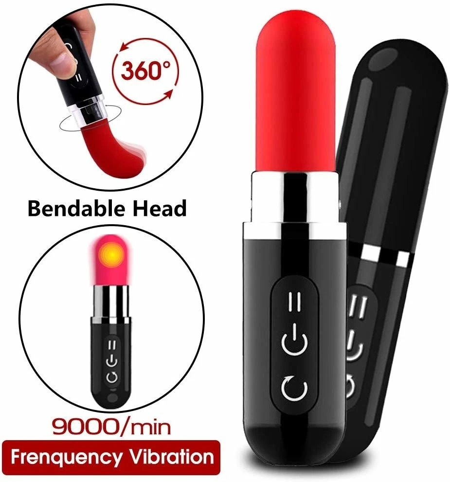 Мини-вибратор небольшая силиконовая помада клитор вибраторы интимные игрушки