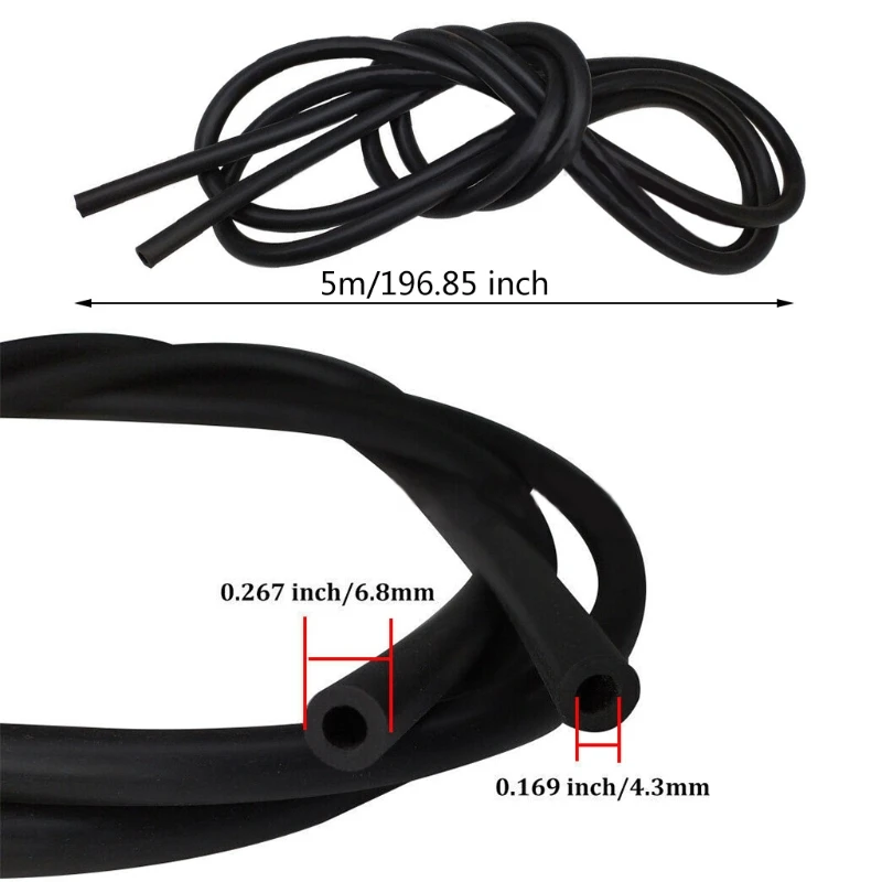 

Шланг для мойки лобового стекла, 5 м