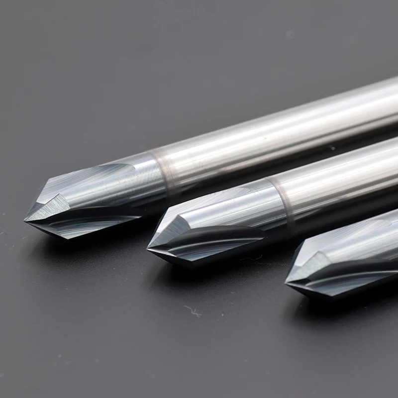 Вольфрамовая концевая фреза твердосплавный резак с 4 канавками 1 ~ 20 мм HRC55 для