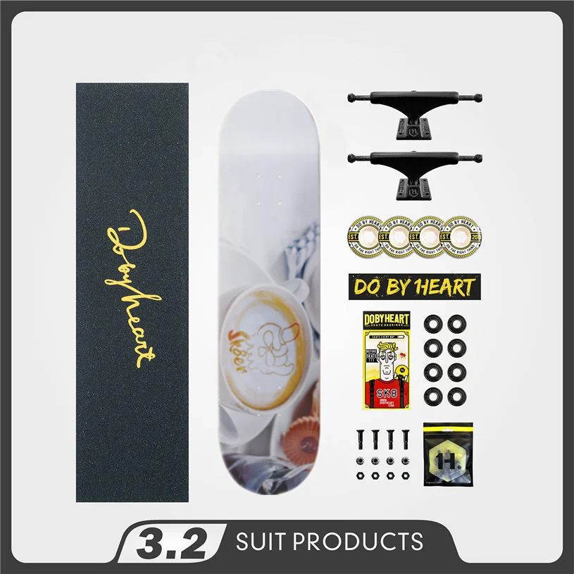 SK8ER завершена скейт Панели 8 25 125 0 дюймов колеса скейтборда и грузовых автомобилей