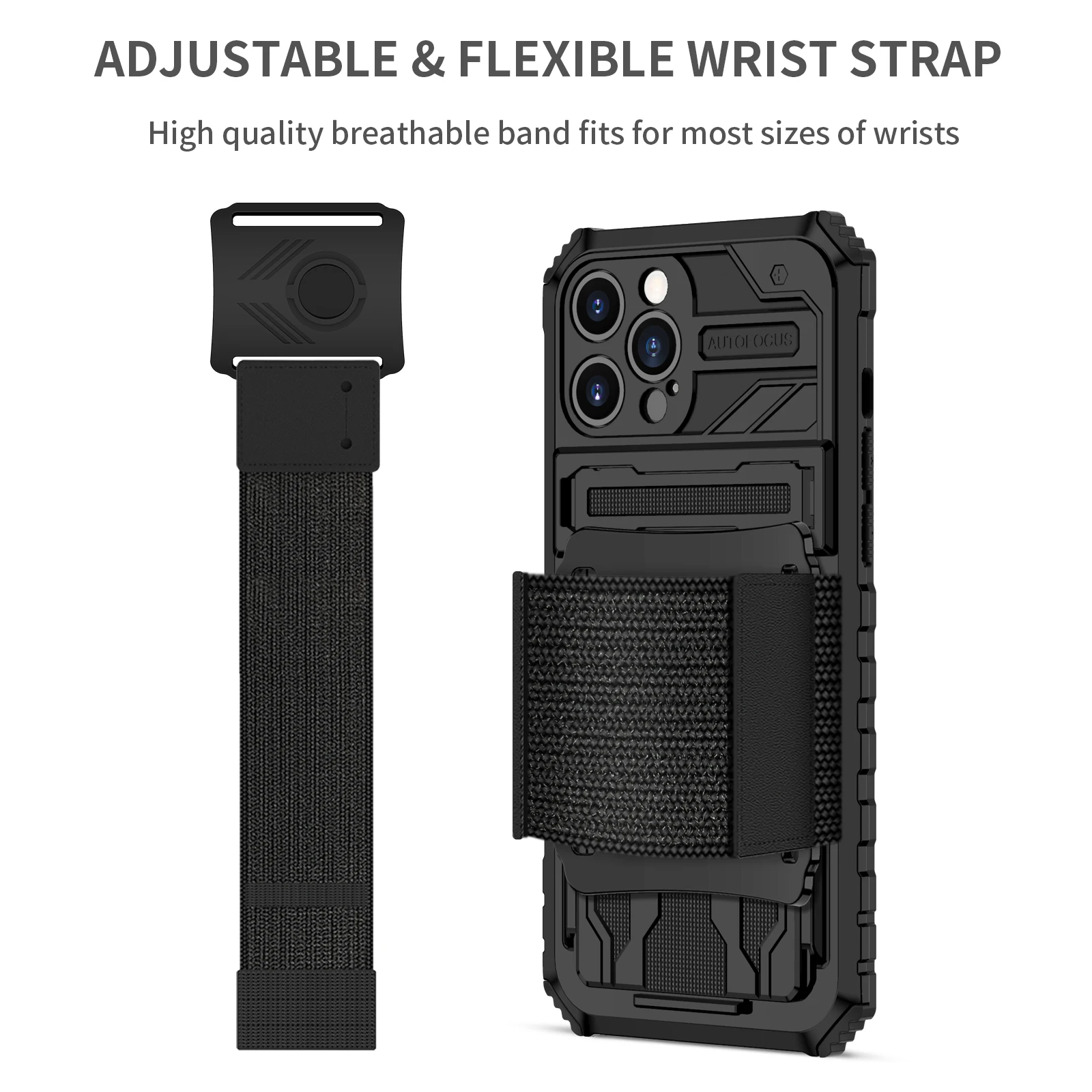 

For iPhone 13promax i12 i13pro i11 X XR Xs Max i7 / 8Plus Case For Sports And Fitness Wrist Case Insert Card Case Anti Fall