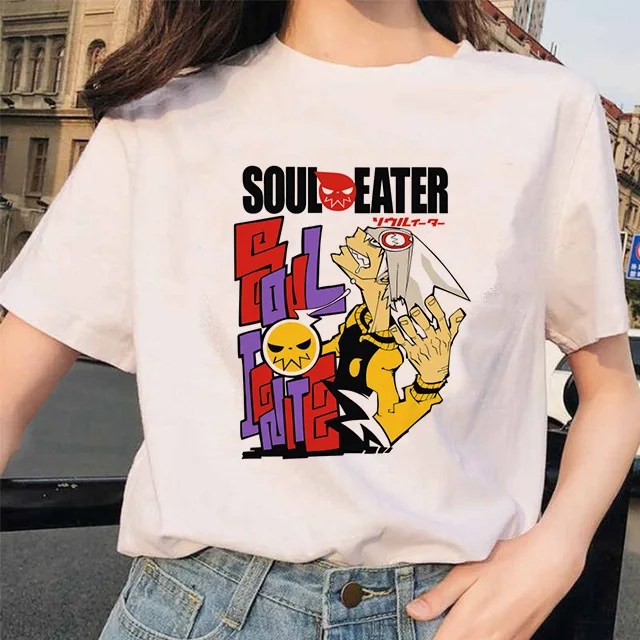 Soul Eater футболка унисекс манга графическое футболки Лидер продаж Обувь с