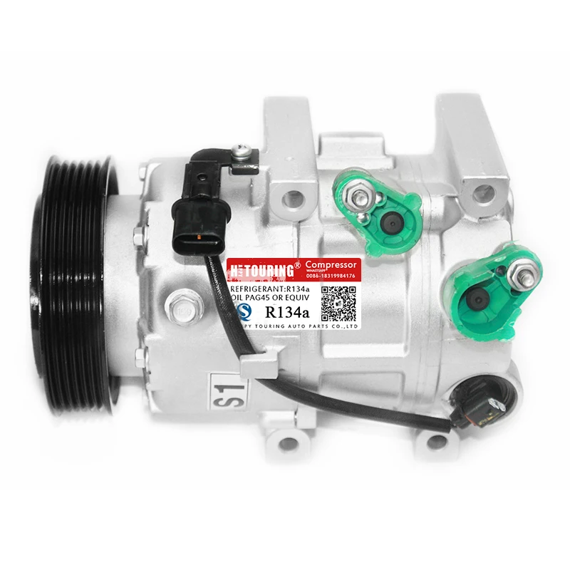 VS16E AC компрессор F500-EB9AA06 F500EB9AA06 CO 11218 для Hyundai Sonata 2011-2014 Kia Sportage 2011 2.0L 2.4L | Автомобили и