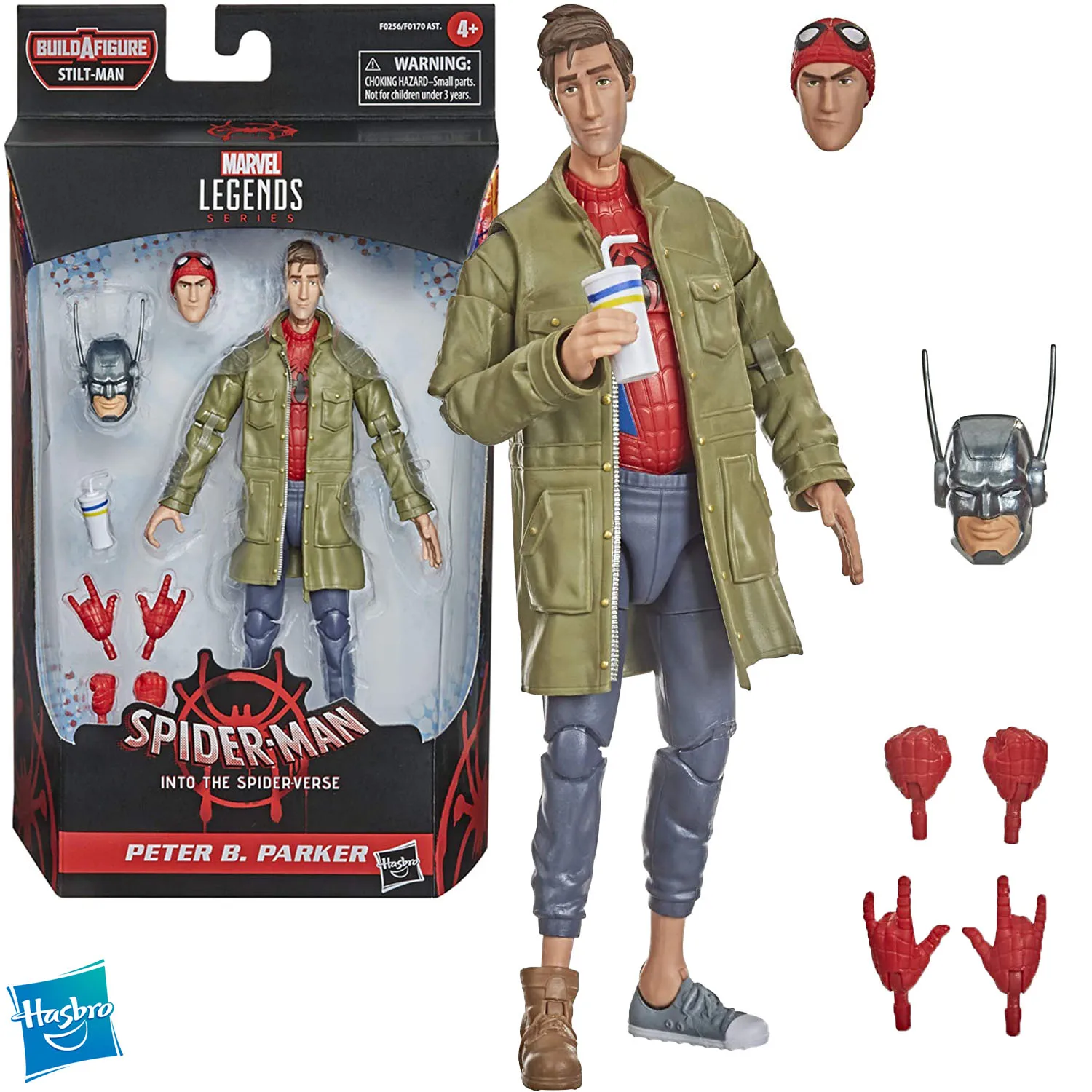 

Hasbro Marvel легенды Человека-паука в Питер Б. Фигурка героя Marvel, 6-дюймовая серия Parker, коллекционная Аниме Кукла, детские игрушки