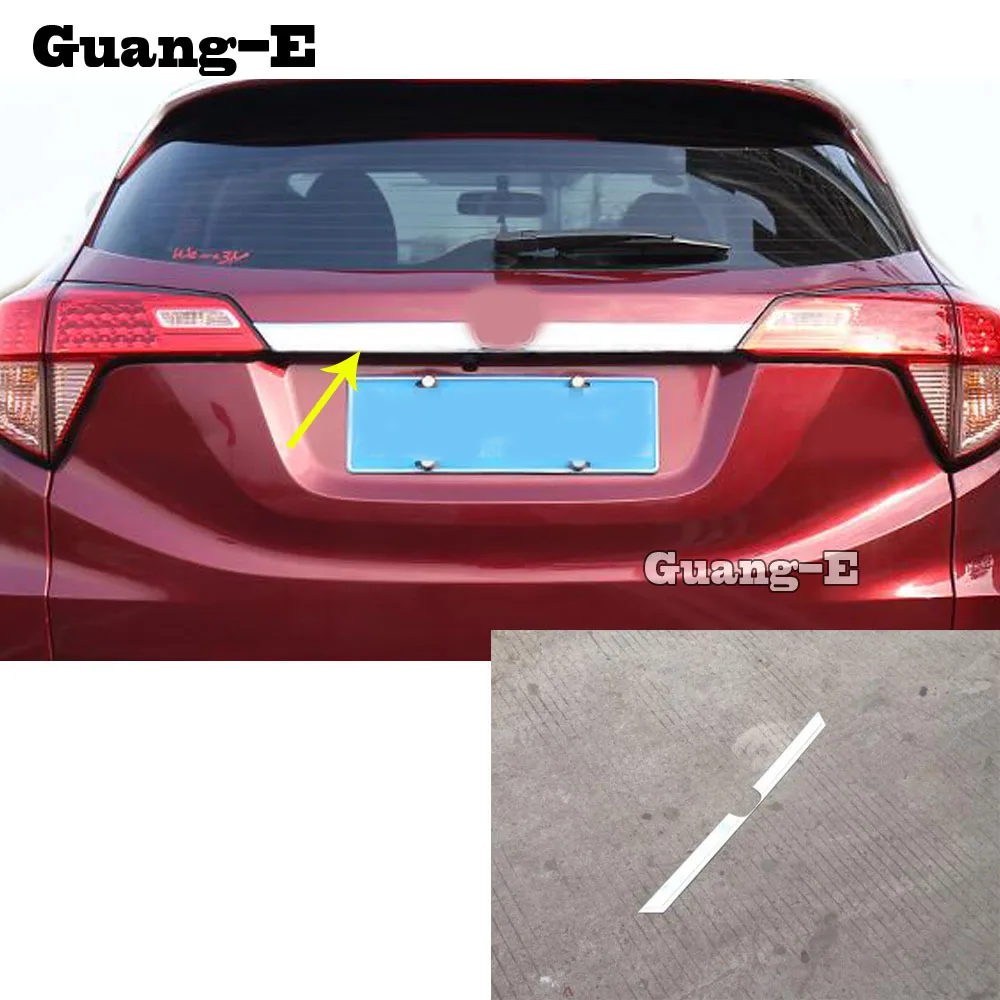 1 шт. декоративная наклейка для крышки багажника из нержавеющей стали |