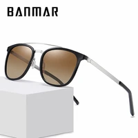 banmar sunglasses polarized uv400 mirror lens male sun glasses women for men oculos de sol