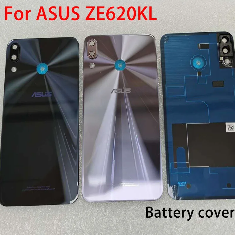

Original For Asus Zenfone 5 2018 ZE620KL Back Battery Cover Housing Case For ASUS ZE620KL Battery Cover