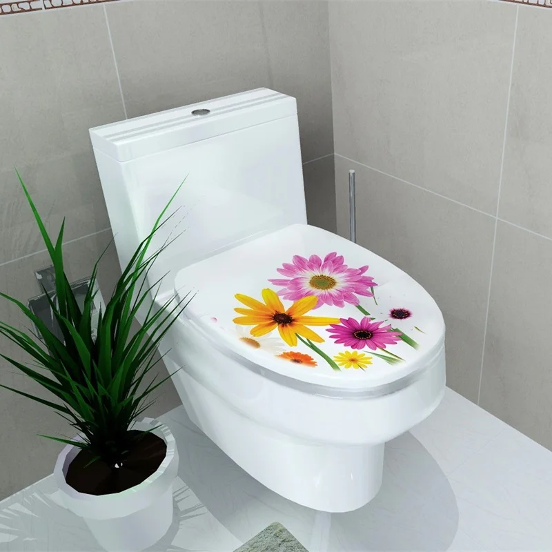 1 шт. водонепроницаемые наклейки на унитаз | Дом и сад