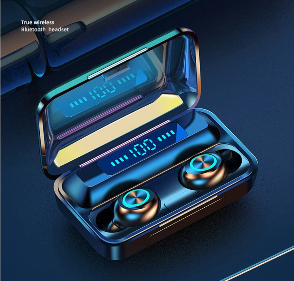 TWS-стереонаушники i9000 с поддержкой Bluetooth 5 0 и зарядным футляром на 2000 мА · ч |