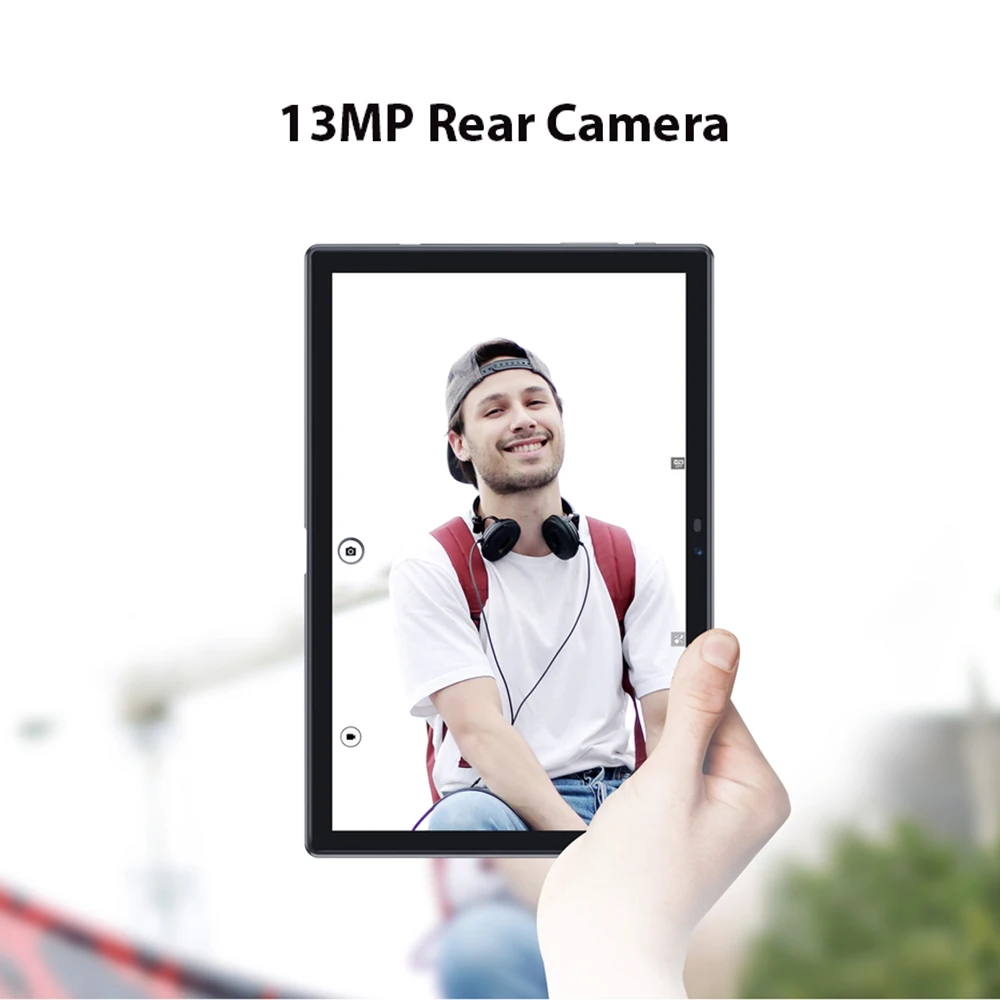 Blackview Tab 8 10.1 inch Android 10.0 Google Play 4G Phone Call Tablets 4GB RAM 64GB ROM 13.0MP Rear Camera 6580mAh Tablet PC