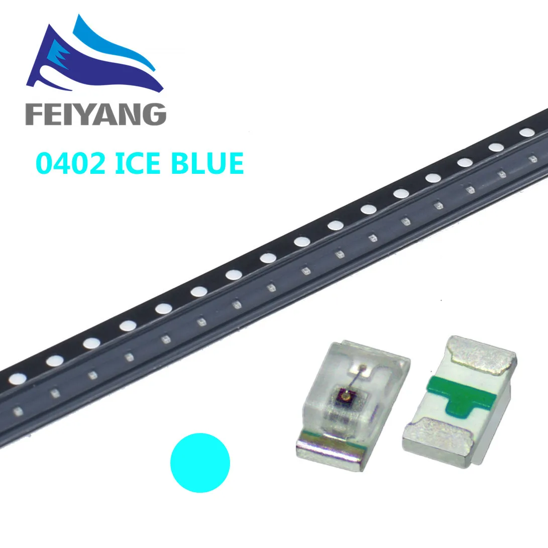 3000 шт. 1005 0402 Ice Blue 0 01 Вт супер ультра яркие красные/зеленые/светодиодный индикатор