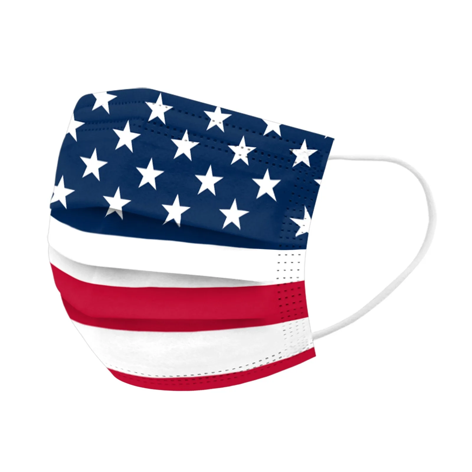 Маски одноразовые безопасные с принтом американского флага для взрослых маски