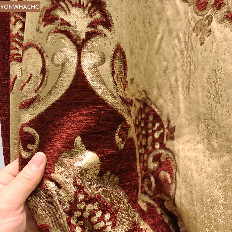 Индивидуальные шторы Роскошные для гостиной плотные синели прецизионные