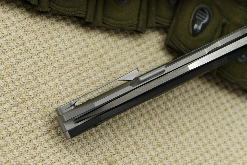 Складной нож ZT0999 M390 лезвие CF+ ручка из титанового сплава кемпинг тактическая Охота набор инструментов для выживания в походных условиях кухонные принадлежности