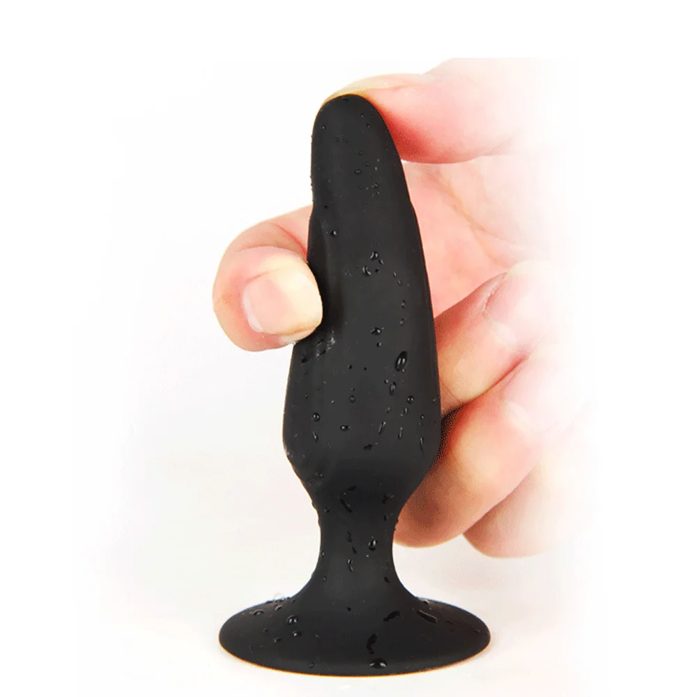 Силиконовые анальные пробки секс-игрушки для начинающих мужские черные