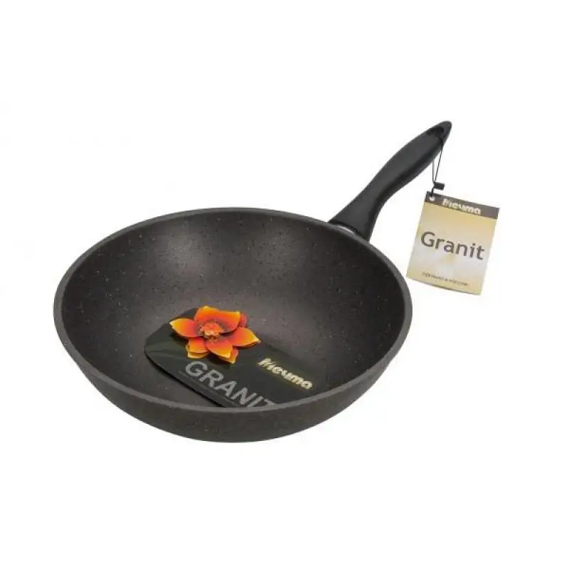Сковорода-вок Мечта Гранит 28 см | Дом и сад