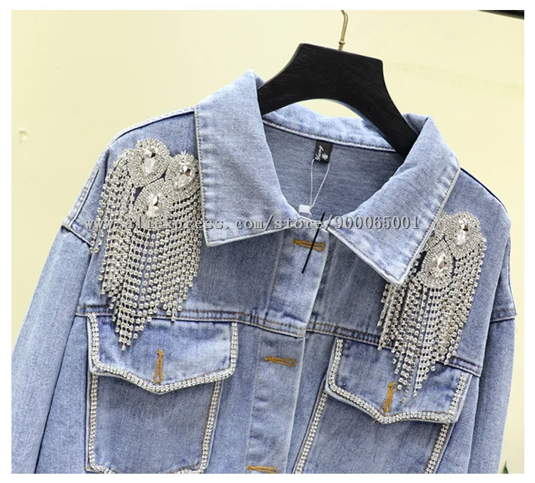 A Pair Shoulder Jewelry Tassel Rhinestones fringe Epaulettes Clothing Accessories Brooch Epaulet Crystal Brooches patch | Дом и сад