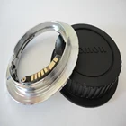 Чип-адаптер с подтверждением автофокусировки для объектива Nikon AI AI-S F к фотоаппарату Canon EOS EF 7D 60D 300D 400D 500D 550D 600D 350D 450D Rebel + крышка