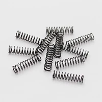 0 8mm wire diameter 6mm outer diameter 5 50mm free length spring steel extension spring compressed springs 10pcs