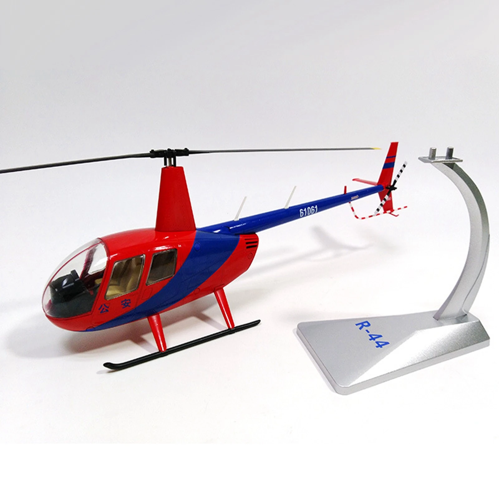 

1/32 Scale ROBINSON R44 Helicopter Alloy Diecast Model Plane Office Ornaments