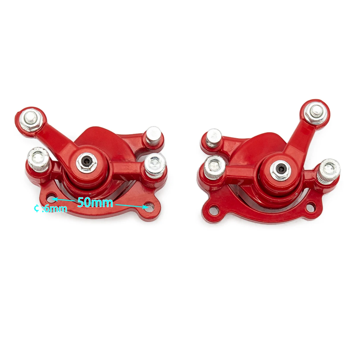 1 шт. передний/задний дисковый тормозной суппорт для 2-тактного 33 куб. См 43 49 мини