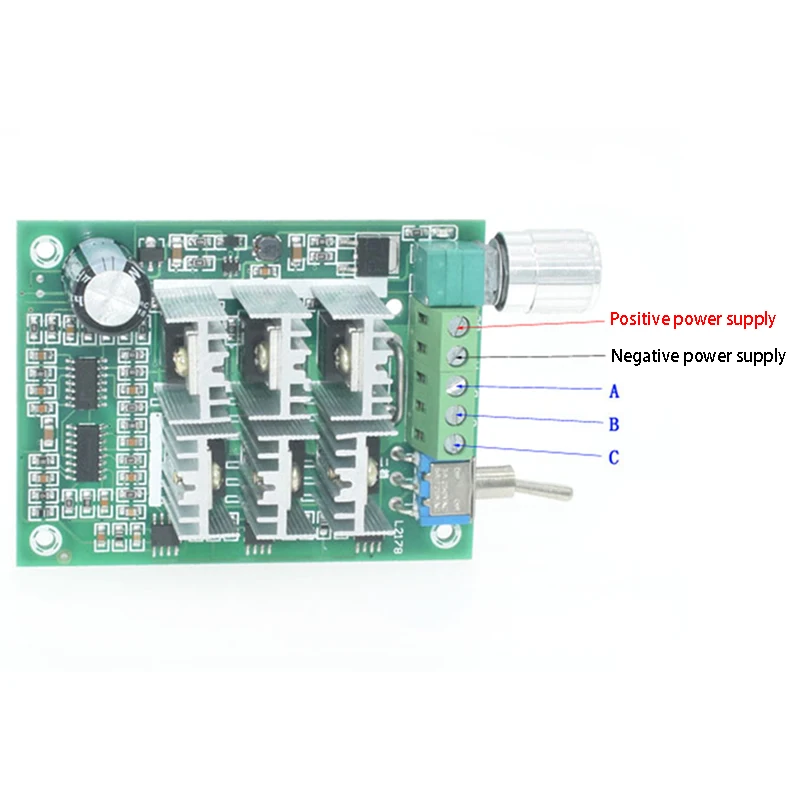BLDC Three-Phase Sensorless Brushless Motor Speed Controller Fan Drive DC 5-36V | Обустройство дома
