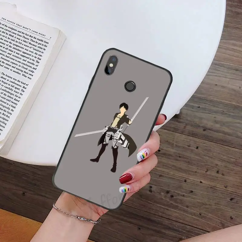 

Attack on Titan Anime Phone Case For Xiaomi Redmi note 7 8 9 t max3 s 10 pro lite