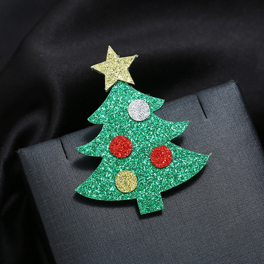 Модная новая брошь в виде рождественской елки из войлока булавка Рождественский
