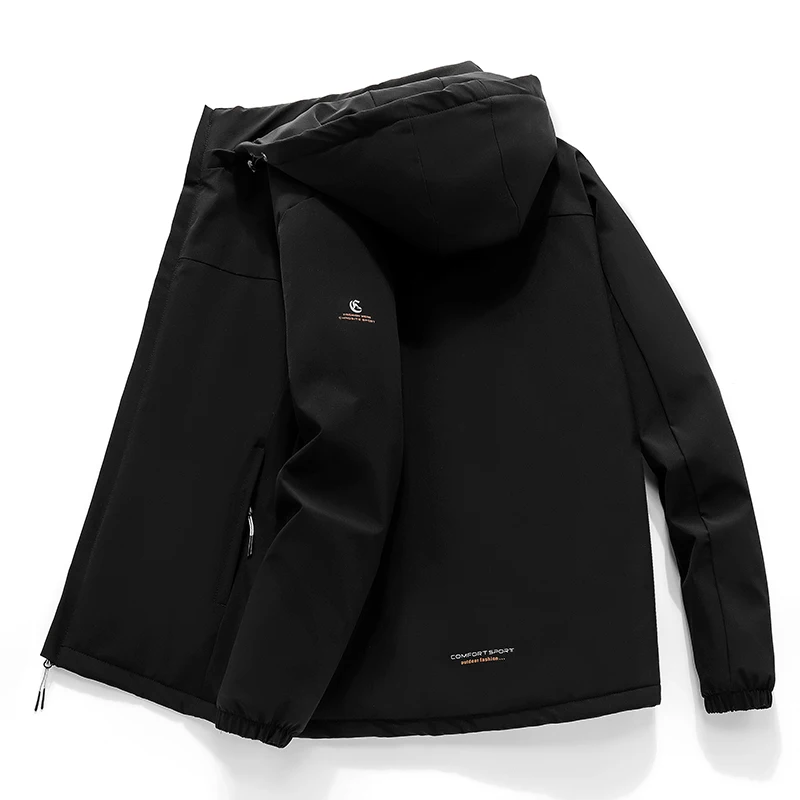 Plus Size 6XL ,7XL, 8XL Winter Jacket Men Thick Windproof Waterproof Jackets Men's Wool Liner Snow Ski Hooded Coats Male Parka