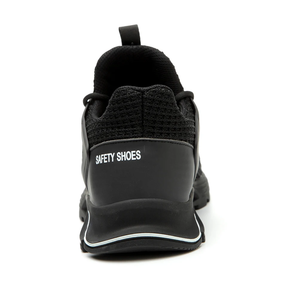 Мужские уличные защитные рабочие ботинки со стальным носком противоударные