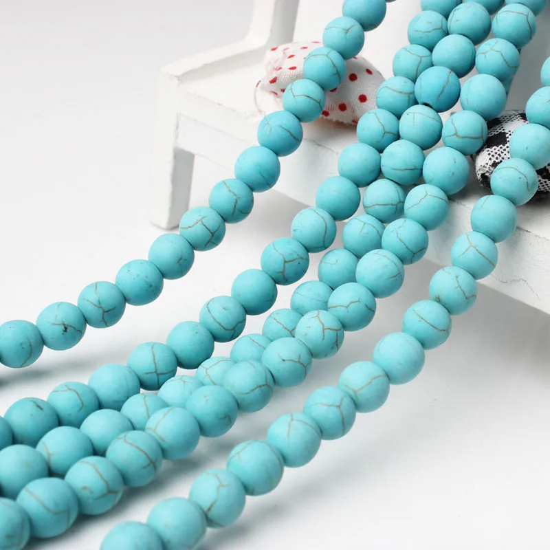 Lanli 4/6/8/10/12mm Natural Jewelry Dull Polish Loose Beads Fit For DIY Men and Women Bracelet Necklace Earrings Accesso | Украшения и