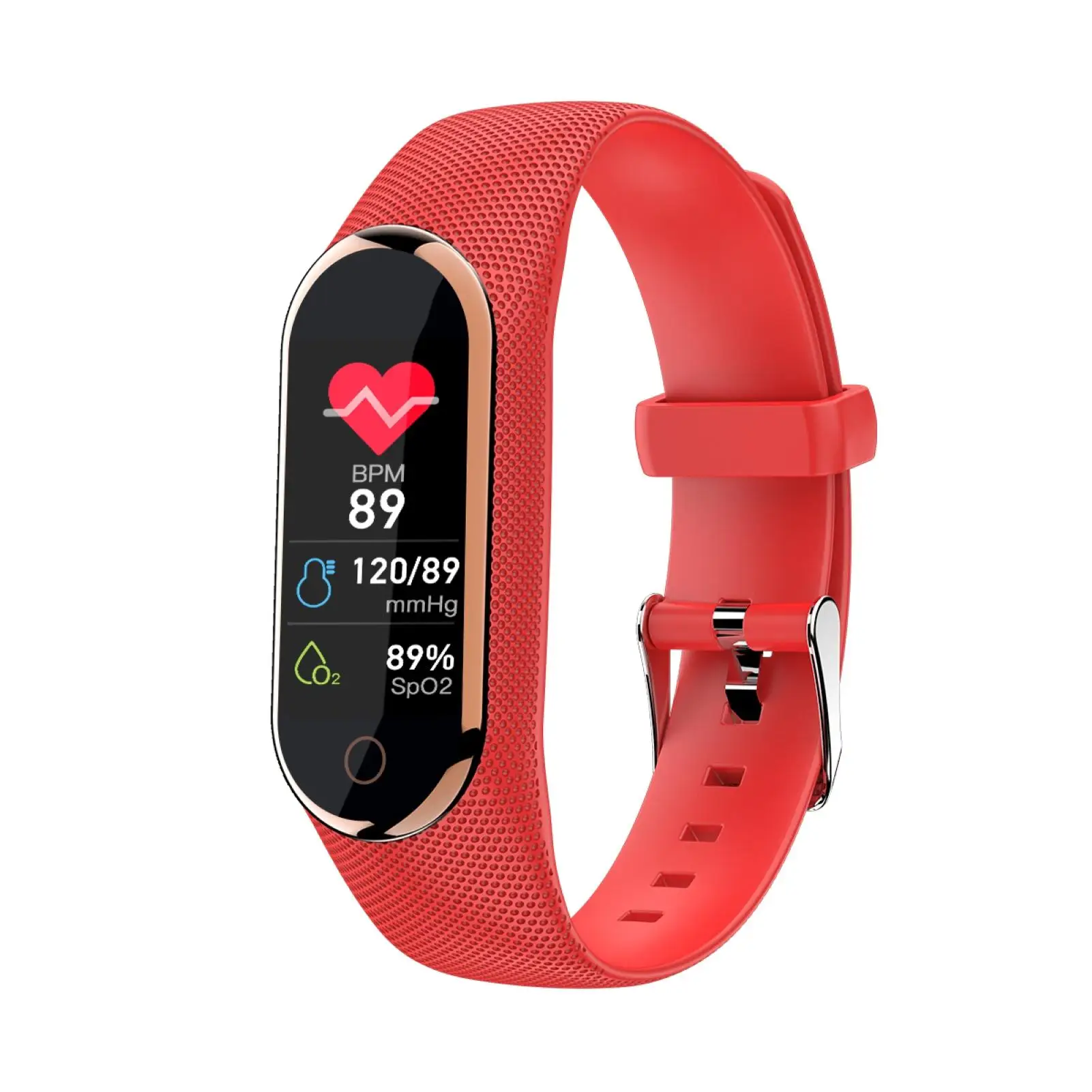 M8 Waterproof Rechargeable Bluetooth 4.0 Fitness Tracker Heart Rate Monitor | Электроника
