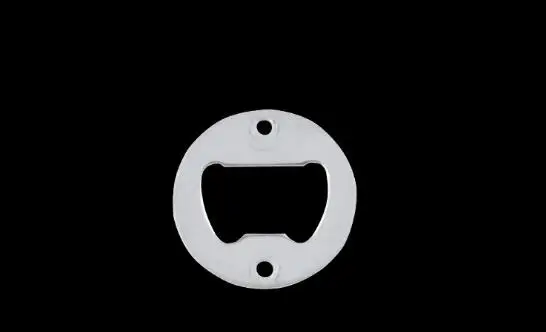 Открывалка для бутылок из нержавеющей стали с потайными отверстиями круглая или