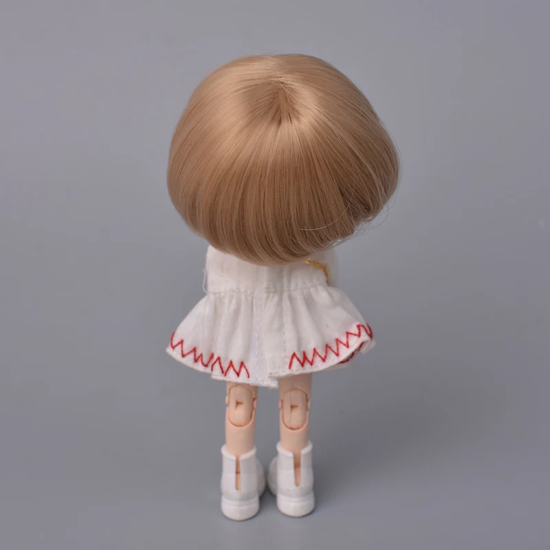 MUZIWIG 1/8 BJD кукла парик короткие прямого кроя воздушные челки волосы головы Bobo из