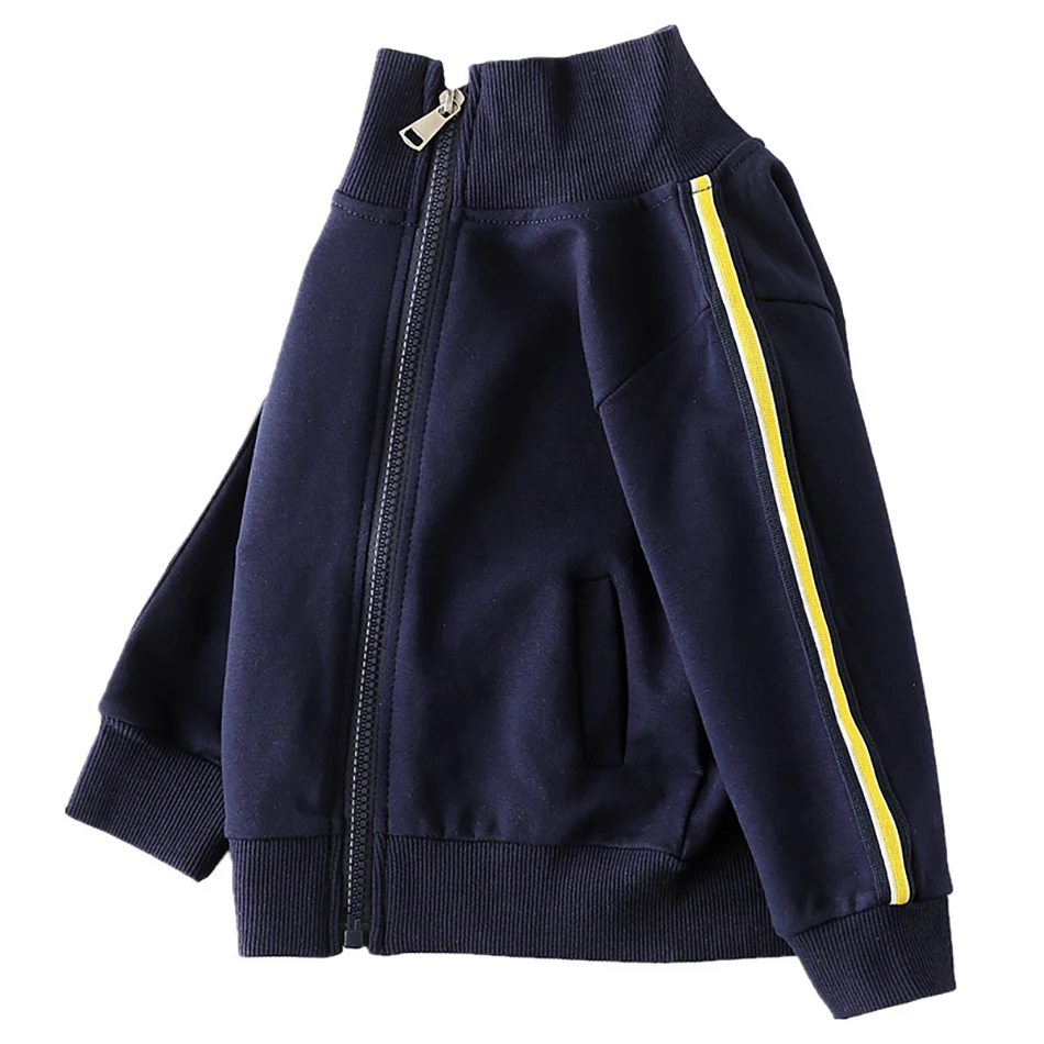 Зимняя модная спортивная однотонная теплая флисовая толстовка для мальчиков и