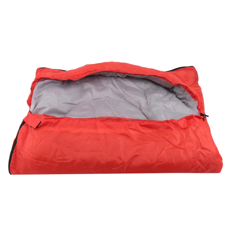 

Envelope Outdoor Camping Adult Sleeping Bag Portable Ultra Light Waterproof Travel Hiking Sleeping Bag With Cap Dropshipping